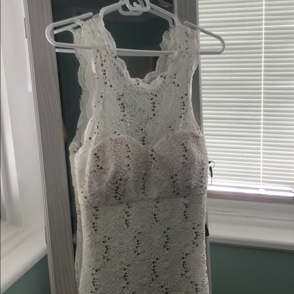 sequin hearts never worn dress